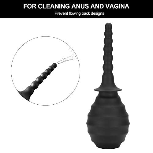 [Australia] - Enema Bulb,ANGGREK Anal Cleaner Silicone Anal Douche Enema Bulb Flexible Safety Vaginal Douche Enema Cleaner(M7) M7 