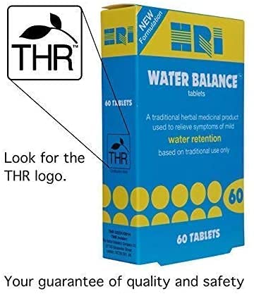 [Australia] - HRI Water Balance Tablets with Dandelion Root, Uva Ursi and Buchu Leaf. to Relieve Symptoms of Mild Water Retention and Provide Bloating Relief. 3 Packs - 180 Tablets 