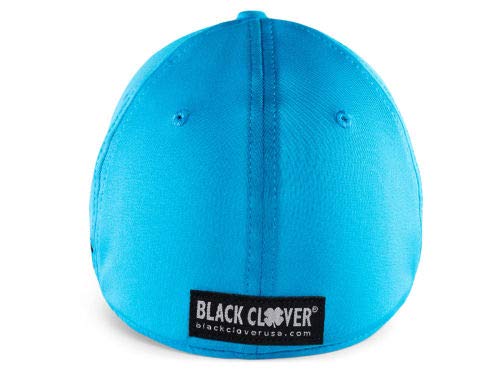[Australia] - Black Clover Premium Clover Flex Cap 82 - Electric Blue/Black Small-Medium 