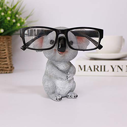 [Australia] - Newfancy Koala Bear Animal Shape Eyeglass Holder Retainer,Sunglass Holder Spectacle Holder Eyeglass Display Stand Office Home Decoration Gift 