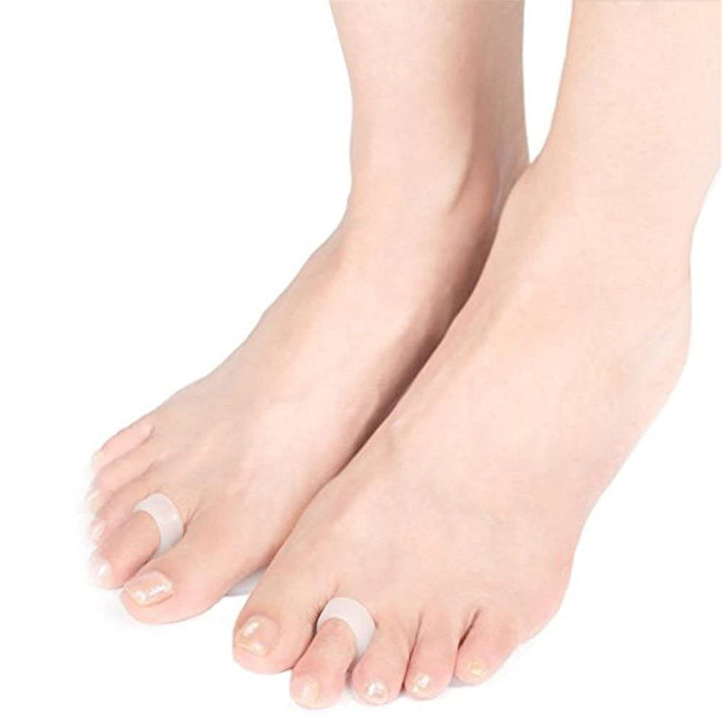 [Australia] - Pedimend Medical Silica Gel Forefoot Pad & Toe Separators - Foot Care Metatarsal / Hard Skin / Morton's Neuroma - Reduce Pain - Relax Pressure Points 