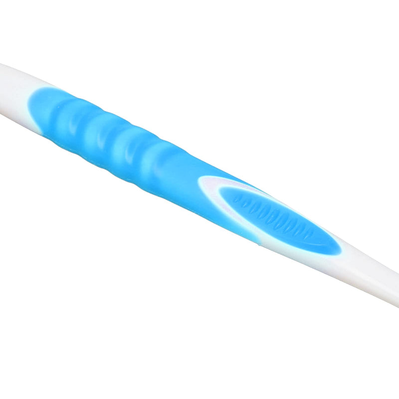 [Australia] - Tongue Cleaning Brush, Tongue Brush to Remove Bad Breath, Oral Care Cleaning Tool to Remove Plaque and Freshen Breath(Blue) Blue 