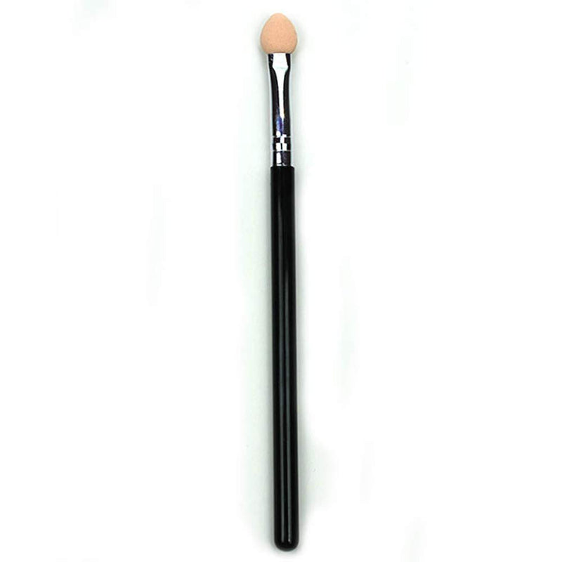[Australia] - Two-color Rubber Cotton Eye Makeup Brushes - Sponge Applicator Oval Tipped Eyeliner Brush Eyeshadow Brush Makeup Brush Tool (10 PCS) 