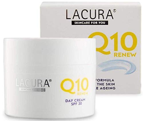 [Australia] - Lacura Q10 Renew Moisturising Face Creams Night plus Day 50 millilitre and Aldi Lacura Renew Q10 Multi Intensive Serum 50 millilitre bundle 