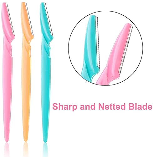 [Australia] - 12PCS Face Razor Dermaplaning Blades for Face Eyebrow Razor Facial Hair Remover Face Razors, Exfoliating Dermaplaning Tool Blades Shaver Trimmer Shaper for Women and Men 12 
