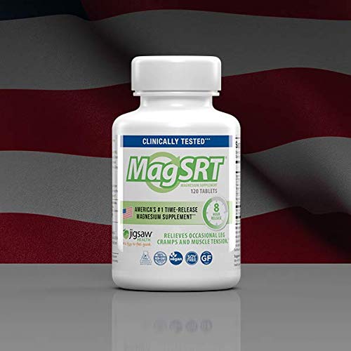 [Australia] - Jigsaw Health MAG SRT Magnesium Supplement (Mag SRT, 120 Count (Pack of 1)) 120 Count (Pack of 1) 