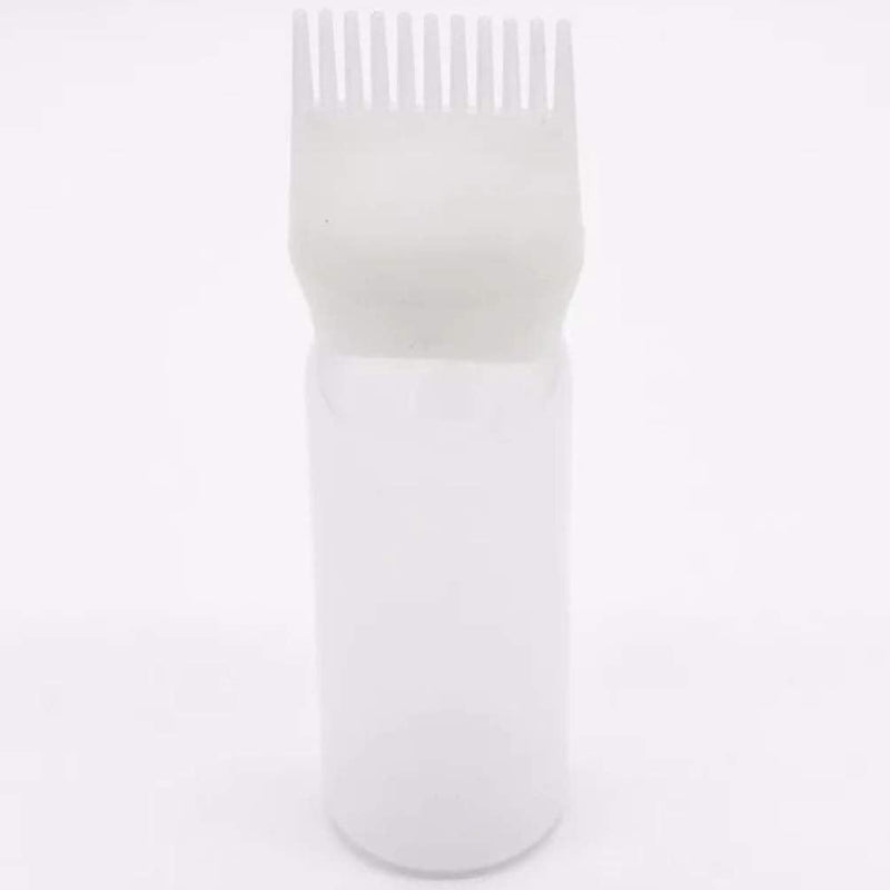 [Australia] - Beaupretty Root Comb Applicator Bottle Hair Color Brush Applicator Hair Dye Bottle with Comb and Graduated Scale,3pcs 