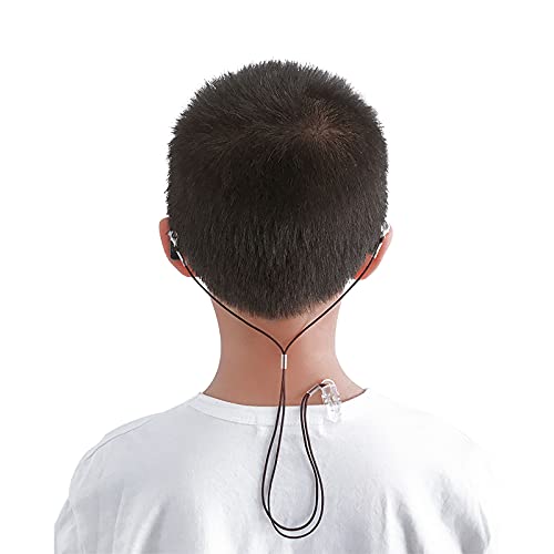 [Australia] - BTE Hearing Aid Clips Otoclip for Adults and Kids with 7mm 9mm 11mm Silicone Loops for BTE Hearing aids and Anti Lost Lanyard Cord and Carry case (Gray) 