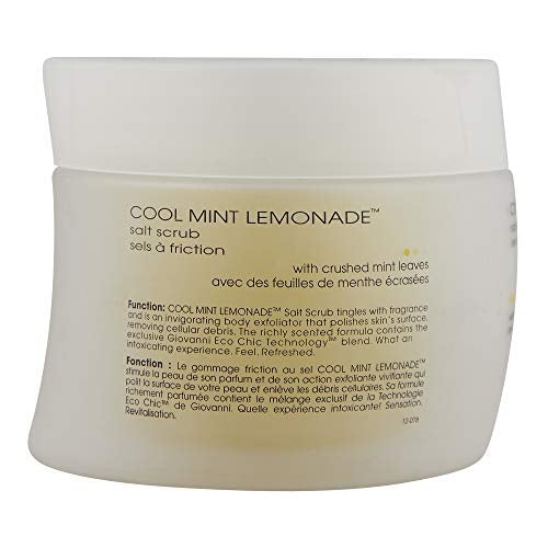 [Australia] - Giovanni Salt Scrub, Cool Mint Lemonade, 9 Ounce (260 g) 