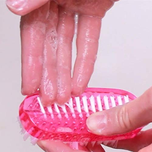 [Australia] - Two-sided Hand and Nail Brush Fingernail Brush Scrub Cleaning Brush for Toes (4 pack) 