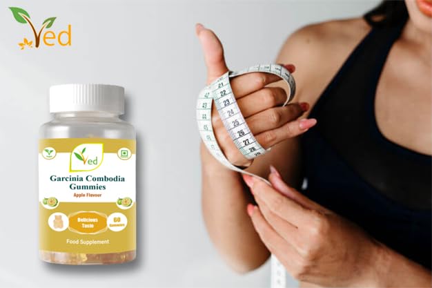 [Australia] - Ved Garcinia Cambogia Gummies | Premium Quality Supplement For Maximum Results & Aid for Slimming| Suitable for Men and Women- 60 Chews 30 Days� Supply. 