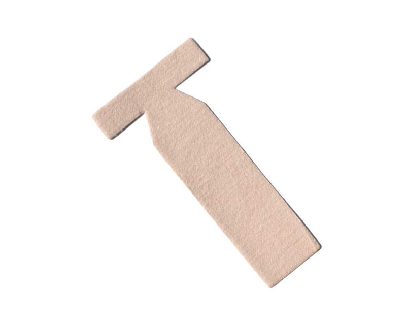 [Australia] - Aetna Foot Products TT-61 Adhesive Turf Toe Strap, 7 3/4 in. x 4 in, 100/Pack – Big Toe Brace & Straightener – 100% Cotton Moleskin for Support, Stability, & Comfort – Medical Grade Adhesive Backing 
