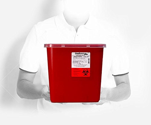 [Australia] - Oakridge 3 Gallon Size Needle and Syringe Sharps Disposal Container 