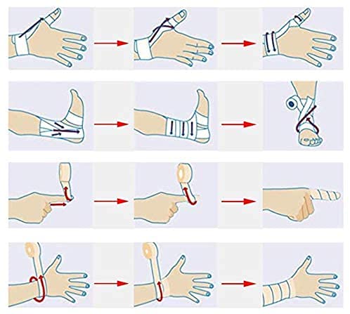 [Australia] - Bandage Wrap Self Adhesive Bandage Wrap Breathable Cohesive Bandage Wrap Rolls Athletic Elastic Self Adherent Wrap for Sports Injury ,Wrist, Ankle Sprains (Beige, 3 Inch (Pack of 8)) Beige 3 Inch (Pack of 8) 