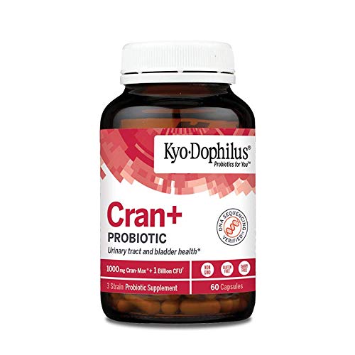 [Australia] - Kyo-Dophilus Cran+ Probiotic, Urinary Tract and Bladder Health*, 60 capsules (Packaging may vary) 