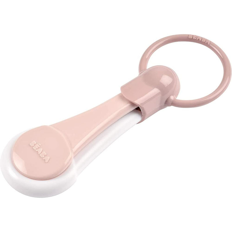 [Australia] - Beaba - Nail Clippers for Babies and Children - Nail care and manicure - Large Ergonomic Handle - Pink 