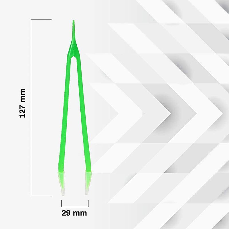 [Australia] - SPORTS WORLD VISION New Large Contact Lens Tweezer - For Removing and Inserting Contact lenses Green 