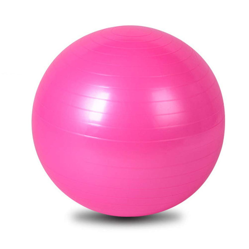 [Australia] - ZHIYE Pilates Yoga Ball Exercise Ball Core Fitness Bender, Yoga, Stability, Barre, Training Physical Therapy Anti-Slip Swiss Ball Gym Home 45CM Diameter PumpPink 