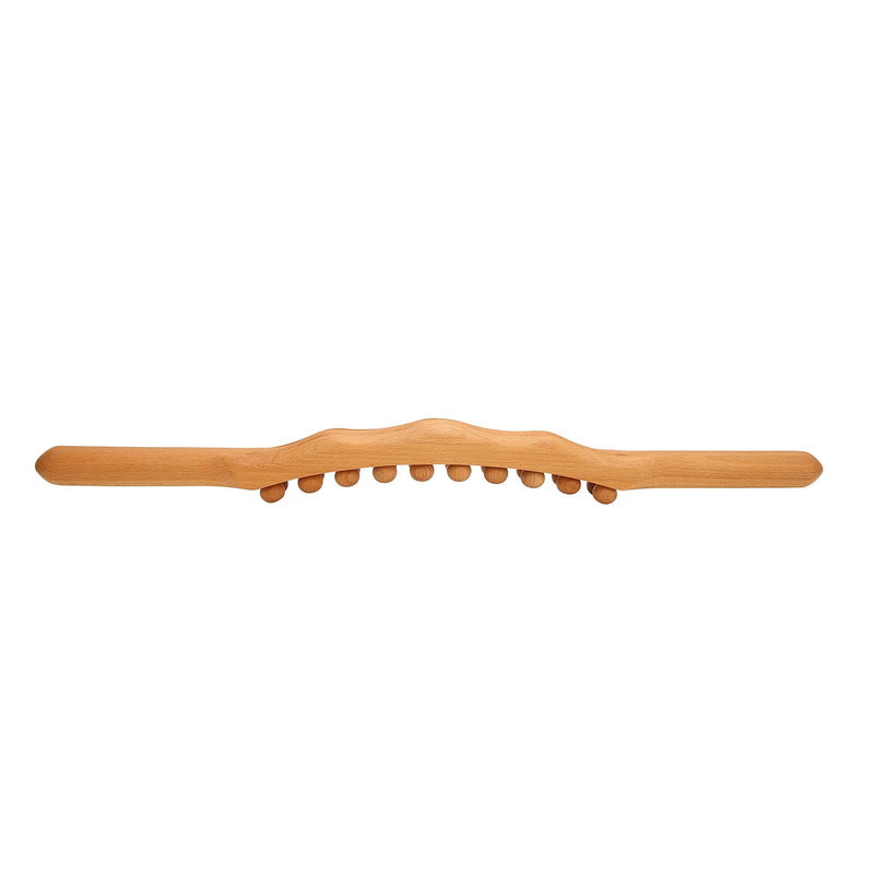 [Australia] - Wood Guasha Scraping Stick, Body Gua Sha Stick, Wooden Massage Roller Stick for Back, Arms, Thighs, and Belly, Legs, Neck, Shoulder, Handheld Point Massage Stick 