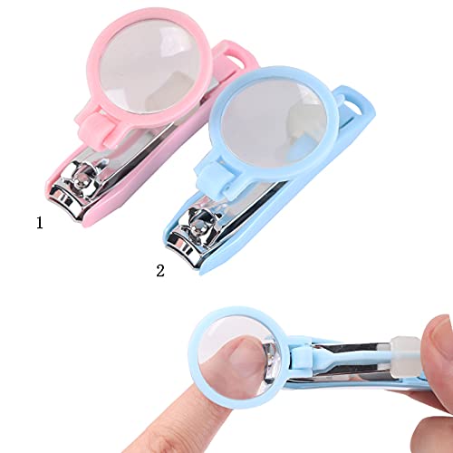 [Australia] - SHWB Baby Nail File, Magnifying Glass Nail Clipper, Baby Nail Kit, Baby Nail Clipper for Newborns, Electric Baby Nail Clipper, Safe Toe Fingernails Care, Thumble Baby Nail File, Baby Nail Scissors 