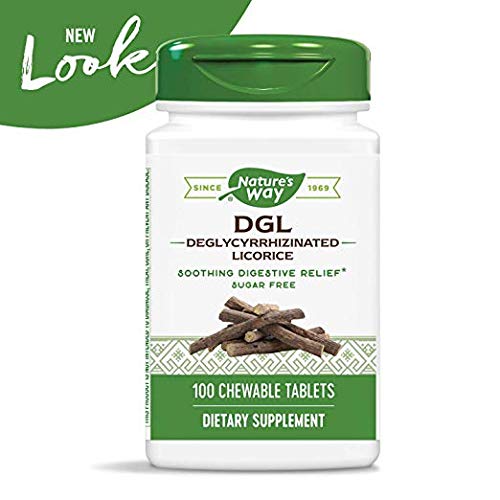 [Australia] - Nature's Way, DGL (Without Fructose), 100 Chewable Tablets 