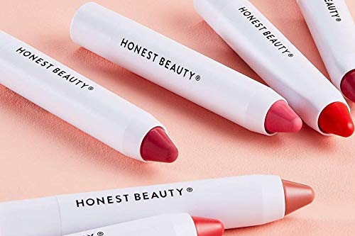 [Australia] - Honest Beauty Lip Crayon-Lush Sheer, Blossom | Sheer Color & Subtle Shine with Coconut Oil & Shea Butter | Paraben Free, Silicone Free, Dermatologist Tested, Cruelty Free | 0.105 oz. 0.105 Ounce 