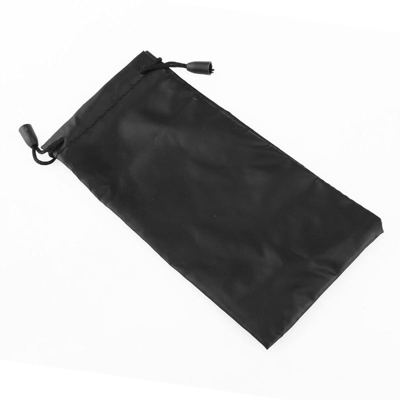 [Australia] - LEORX Cleaning and Storage Pouch Sack for Sunglasses and Eyeglasses,Pack of 10 (Black) 