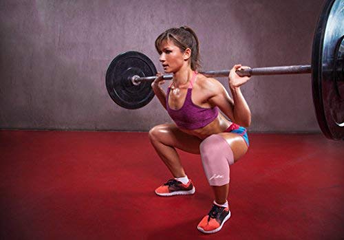 [Australia] - Doctor Developed Ladies Pink Knee Brace / Knee Compression Sleeve / Knee Support for Women & Doctor Written Handbook -Guaranteed relief for Arthritis, Tendonitis, Injury support, & Running (X-Large) X-Large 