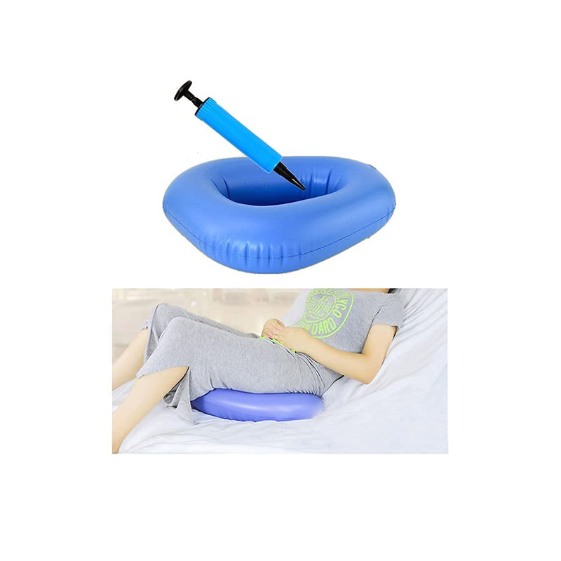 [Australia] - Umbilical Hernia Belt Baby Belly Button Band + Bedpan Inflatable Bedpans for Elderly Females Men Fracture Portable Toilets 