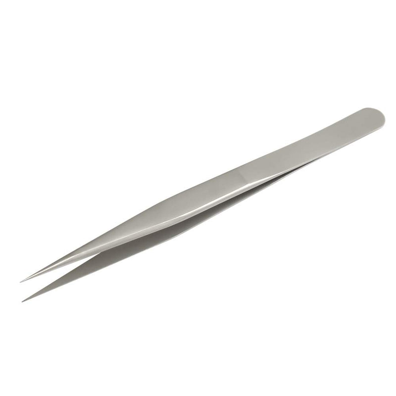 [Australia] - Vetus Slant Tip Tweezers Stainless Steel Pointed Eyebrow Lash Pro Tool High Precision (27-SA) 
