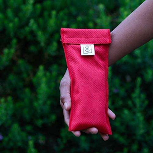 [Australia] - Glucology™ Insulin Cooling Wallet Pouch (Red) and 3x Travel Sharps Disposal Container | No Ice Pack or Batteries Needed | New Innovative Technology | Specially Designed for Diabetic Needles and Strips 