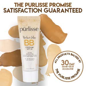 [Australia] - purlisse BB Tinted Moisturizer Cream SPF 30 - BB Cream for All Skin Types - Smooths Skin Texture, Evens Skin Tone - 1.4 Ounce (DEEP) DEEP 