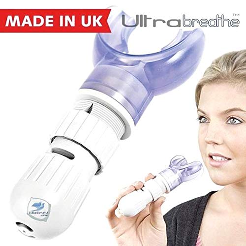 [Australia] - Ultrabreathe® Breathing Exerciser – White, inspiratory/expiratory Muscle Trainer 