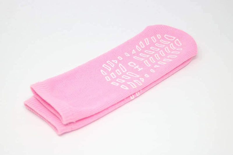 [Australia] - GBM Geckos - Double Tread Non-Slip Safety Socks for Hospital or Yoga - 2 Pairs Pink XX-Large 