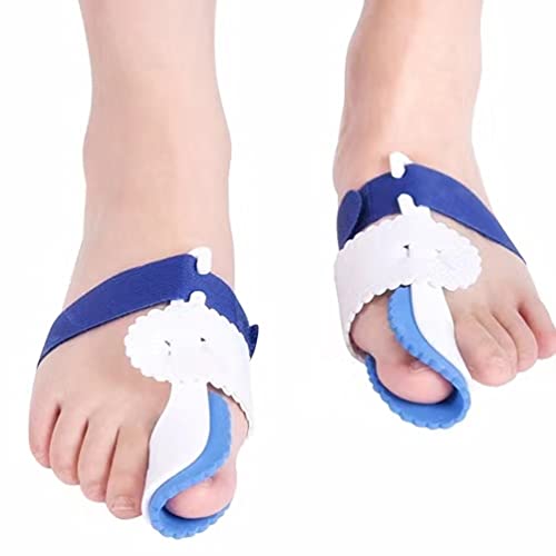 [Australia] - OYSTERBOY Adjustable Strap Hinged Orthopedic Bunion Splint Corrector with Soft Padding, Big Toe Separator Pain Relief, Non-Surgical Hallux Valgus Correction, Hammer Toe Straightener, Day Night Support 
