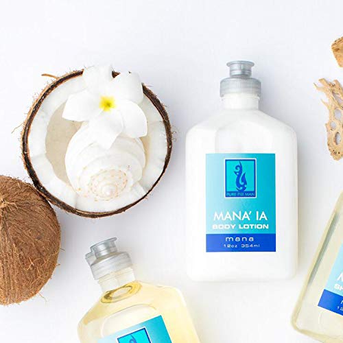 [Australia] - Pure Fiji Mana'ia Body Lotion - Moisturizing Body Cream for Men, 12 oz 