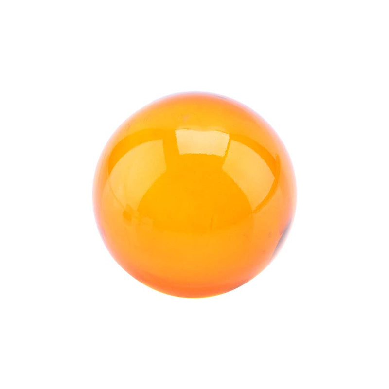 [Australia] - Zerodis Healing Crystal Natural Ball, Crystal Amber Color Crystal Healing Ball Sphere 40mm Natural Carved Quartz Ball Healing with Wood Stand 