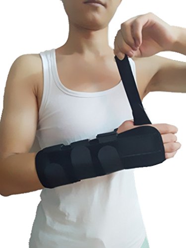 [Australia] - Forearm and Wrist Support Splint Brace Forearm Immobilizer Brace (Left hand) 10.6 Inch (Pack of 1) 