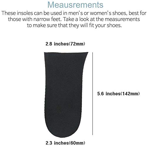 [Australia] - 12mm(1/2 Inch) Limb Leg Length Discrepancies LLD Heel Inserts Insoles (2 Medium Lefts) 2 Lefts 