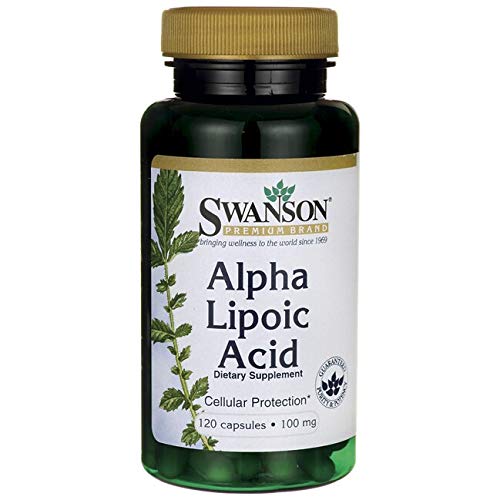 [Australia] - Swanson Alpha Lipoic Acid - Natural Supplement Supporting Healthy Blood Pressure Levels Already Within a Normal Range - Promotes Carbohydrate Metabolism - (120 Capsules, 100mg Each) 1 