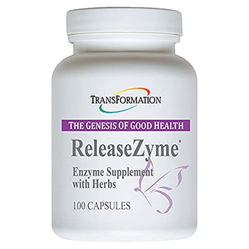 [Australia] - Transformation Enzymes ReleaseZyme, - #1 Practitioner Recommended - Provide's Digestive Support and Encourage Improved Delivery Of The Herbal Ingredients - 100 Capsules, 