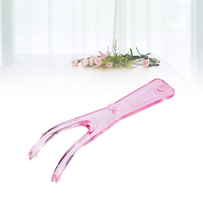[Australia] - EXCEART 1pc Dental Floss Holder Dental Floss Rack Reusable Dental Flosser Dental for Men and Women (Pink) 