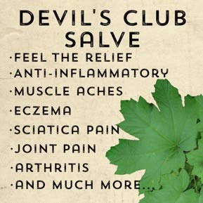 [Australia] - Devil's Club Salve, Snowy Summit, Salve, Pain Relief, Natural Relief, Devil's Club, All Natural, Herbal Salve, Alaska Devil's Club Salve 