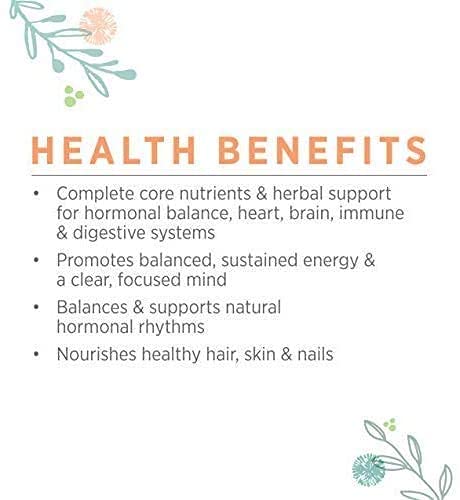 [Australia] - Pure Synergy Vita·Min·Herb for Women | 120 Tablets | Multivitamin Made with Organic Ingredients | Non-GMO | Made with Organic Vegetables and Fruits 
