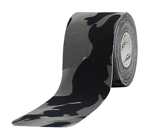 [Australia] - Sports Tex"Kinesiology Tape", 5cm X 5M, CAMO, Single Roll" Made in Korea" (Also Available in Black, Beige, Purple, Pink, Blue, US Flag) 1 Count (Pack of 1) 