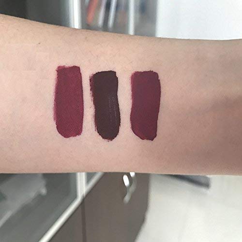 [Australia] - Coosa 3PCS of 3 Colors Madly MATTE Lipstick Non-stick Cup Waterproof Lipgloss-Set A 