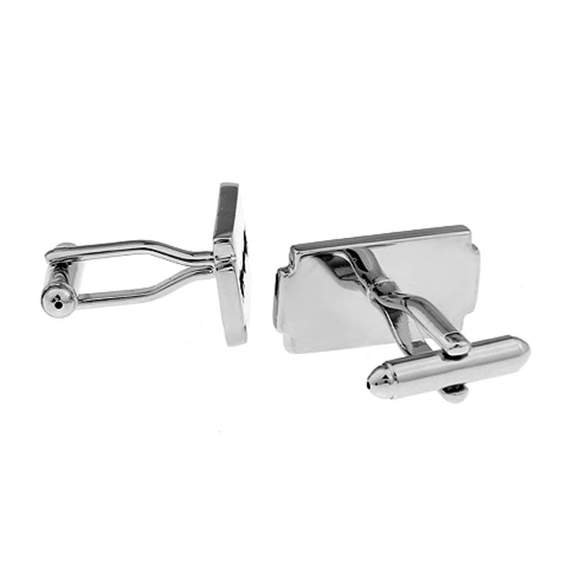 [Australia] - Shaving Barber Punk Razor Blade Cufflinks 