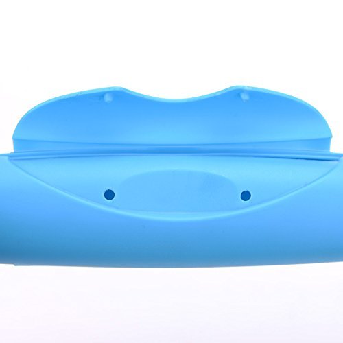 [Australia] - Cisixin 2 Pack Portable Travel Hiking Camping Toothbrush Case Packing Antibacterial Holder Case with Lid (Blue and Rose) 