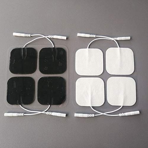[Australia] - OUDYSCARE TENS Unit Electrodes Replacement Pads - Compatible with AUVON TENS 7000 EMS Machine - 24Pcs 2"x2" Self-Adhesive Reusable Massage Electrode Patches for Lower Back , Arm , Leg and Pain Relief 
