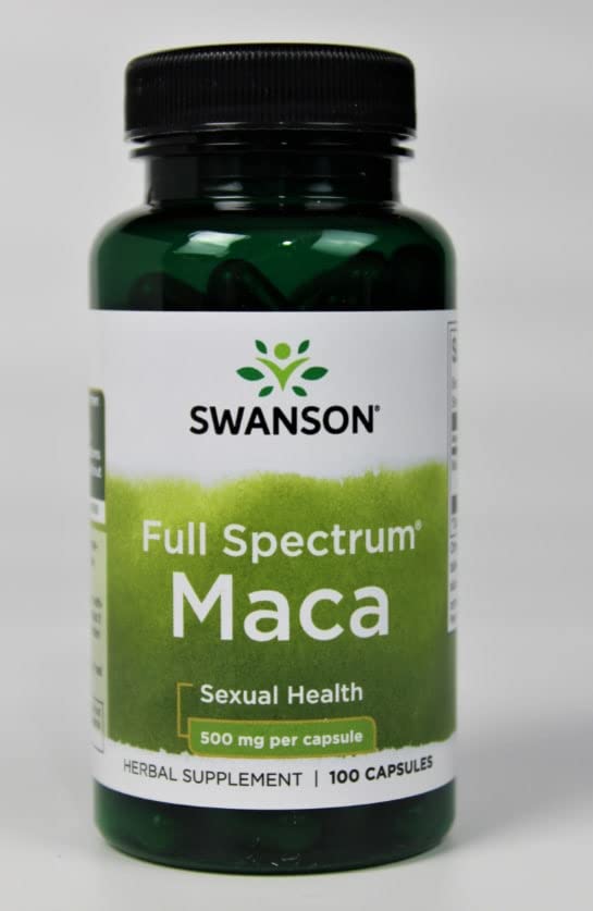 [Australia] - Swanson Maca 500 Milligrams 100 Capsules 1 